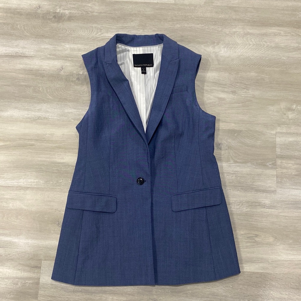 Banana Republic blue blazer
